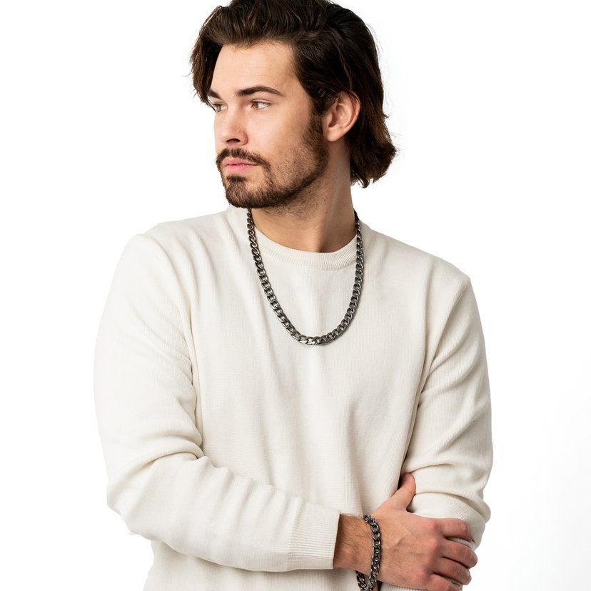 Knockout Champ - black - Paparazzi MENS necklace