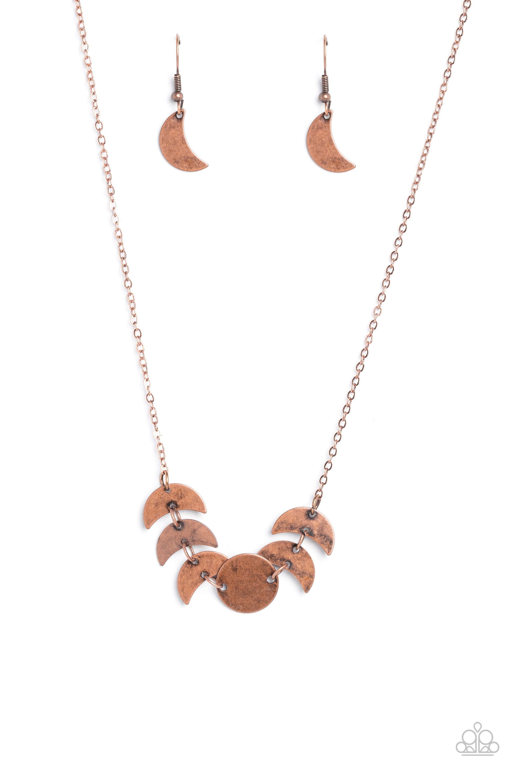 LUNAR Has It - copper - Paparazzi necklace