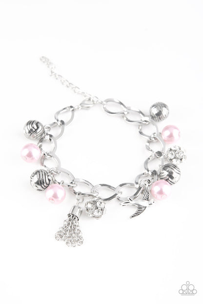 Lady Love Dove - pink - Paparazzi bracelet