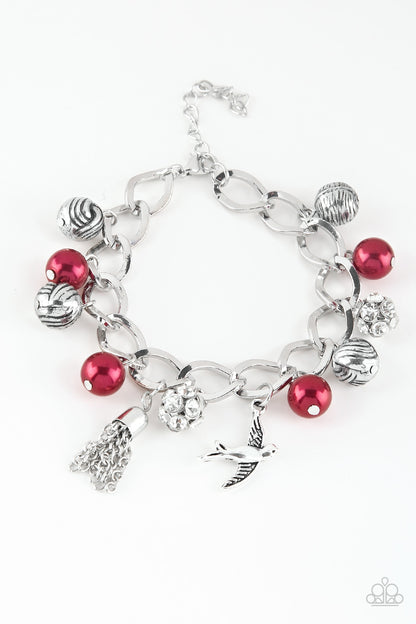 Lady Love Dove - red - Paparazzi bracelet