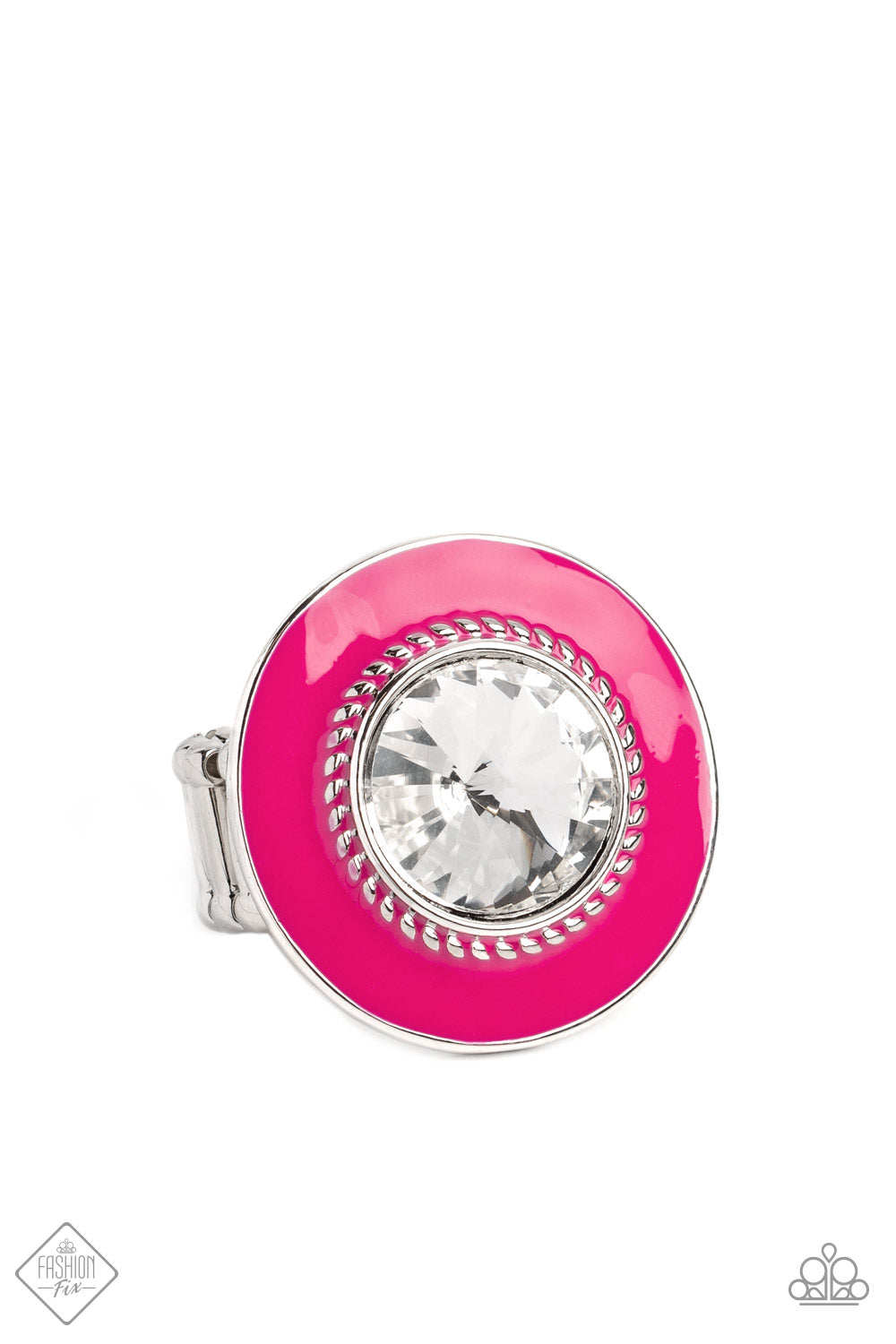 Ladylike Levity - pink - Paparazzi ring