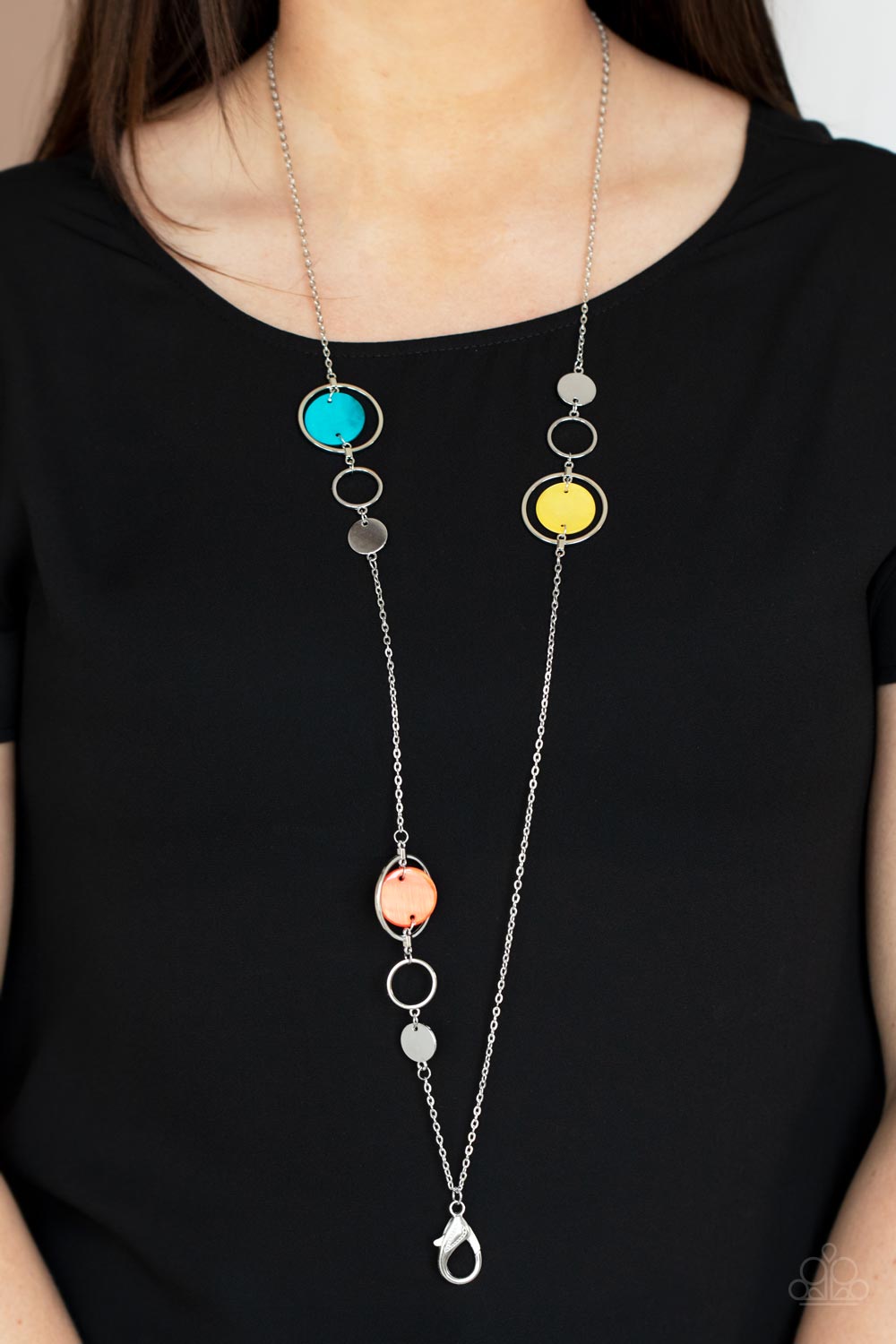 Laguna Lounge - multi - Paparazzi LANYARD necklace