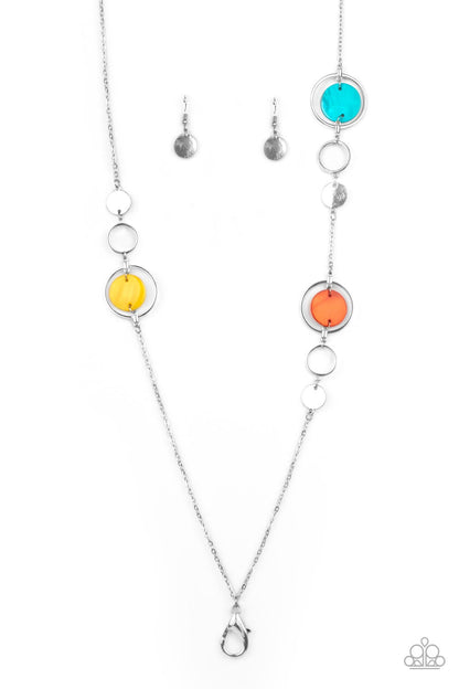 Laguna Lounge - multi - Paparazzi LANYARD necklace