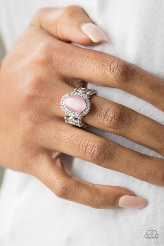 Laguna Luxury-pink-Paparazzi ring