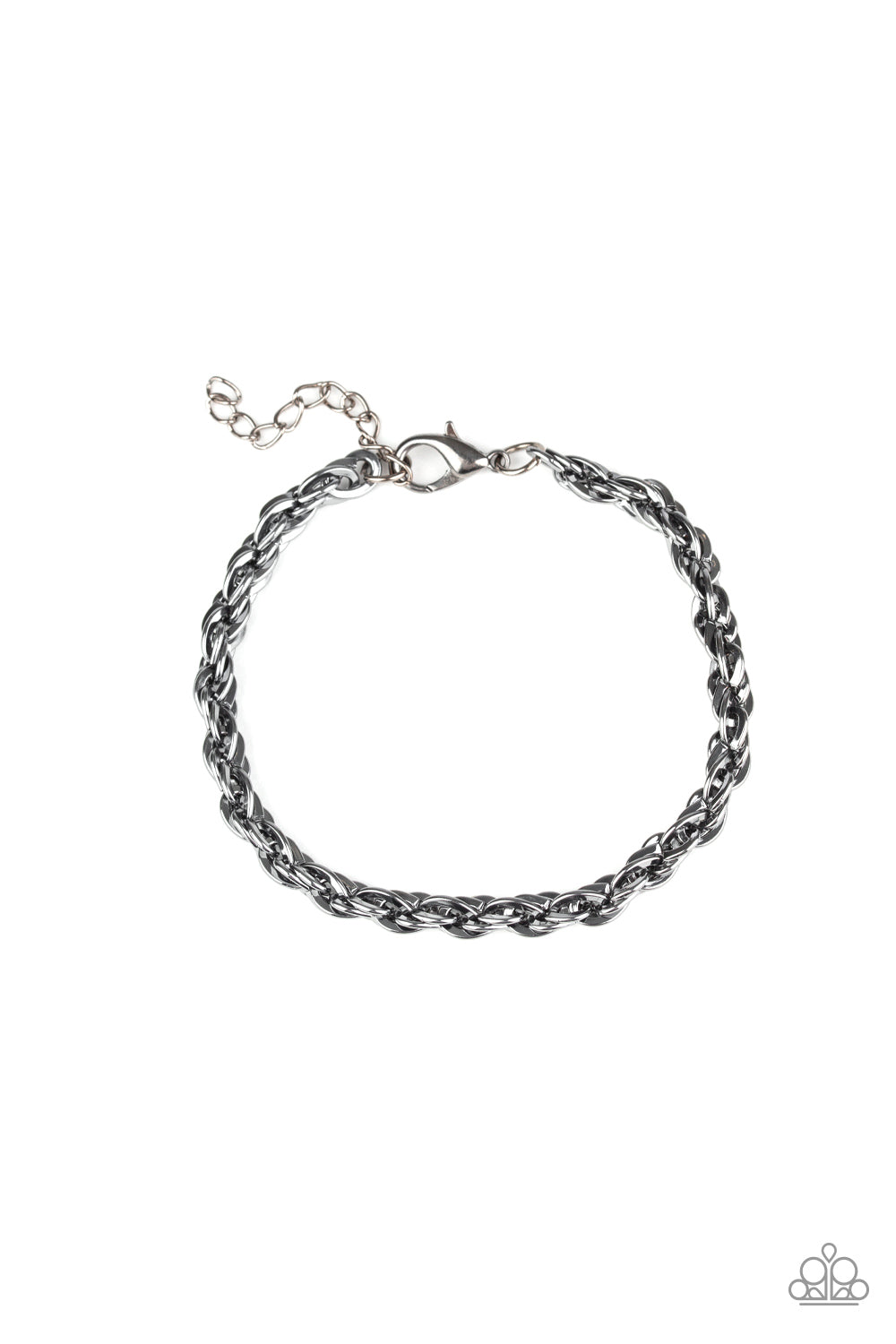 Last Lap - black - Paparazzi mens bracelet
