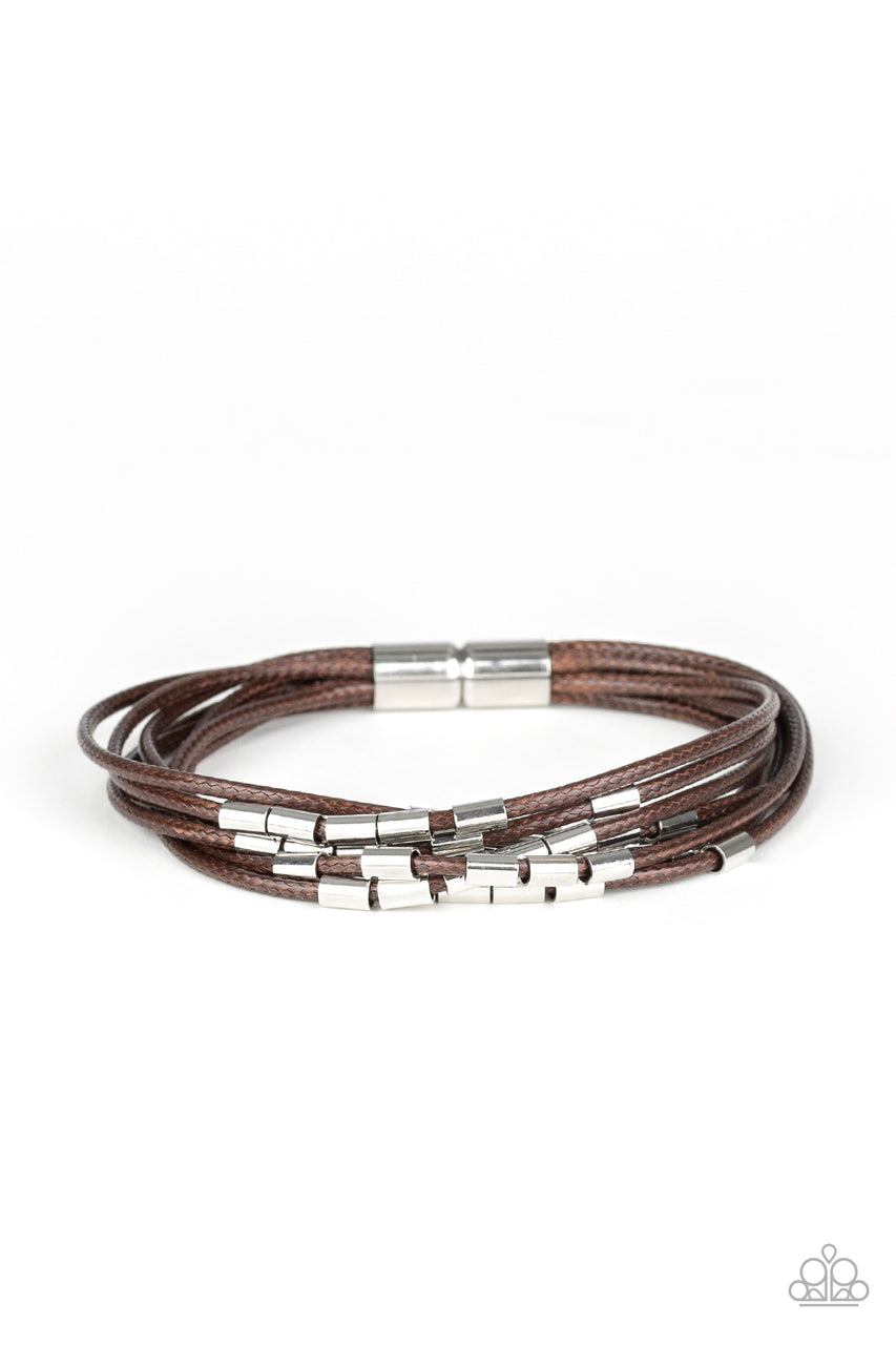 Lay Low - brown - Paparazzi bracelet