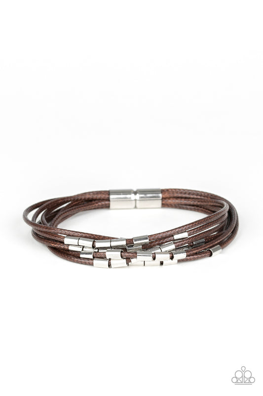 Lay Low - brown - Paparazzi bracelet