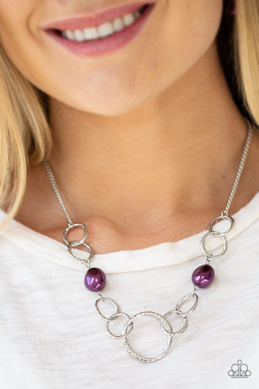 Lead Role - purple - Paparazzi necklace