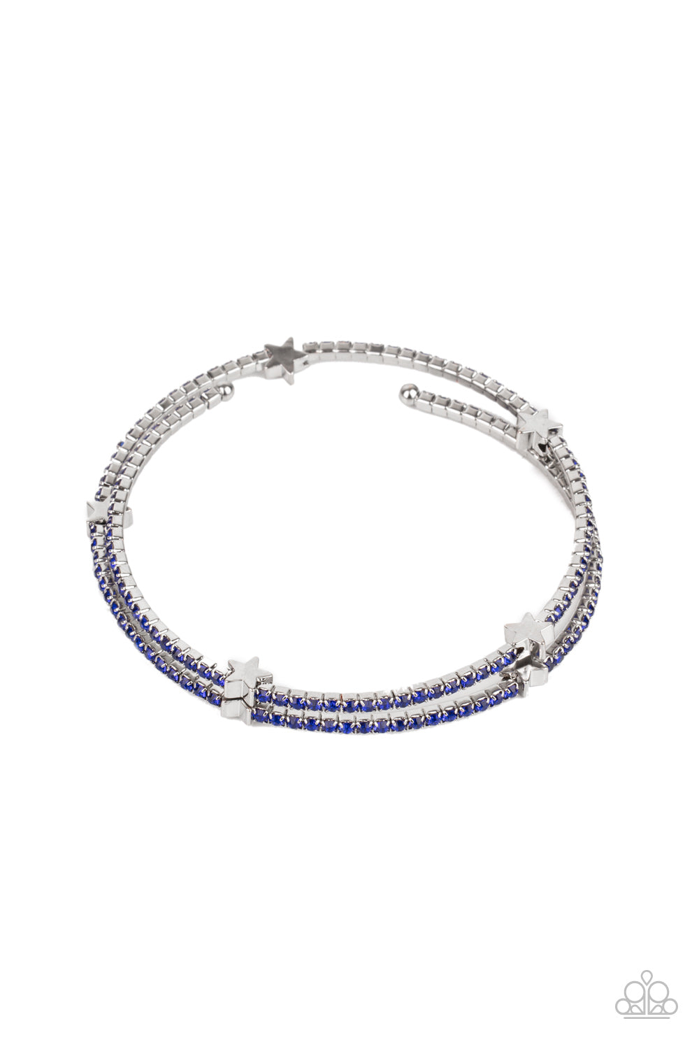 Let Freedom BLING - blue - Paparazzi bracelet
