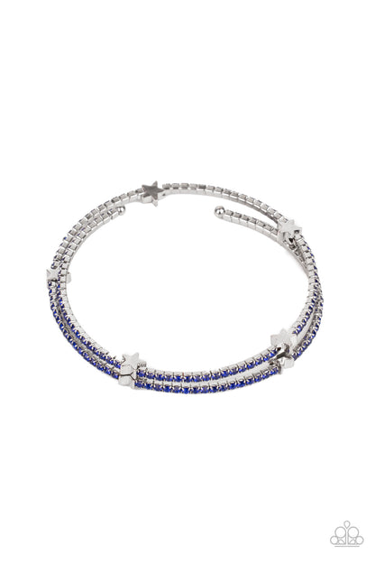 Let Freedom BLING - blue - Paparazzi bracelet