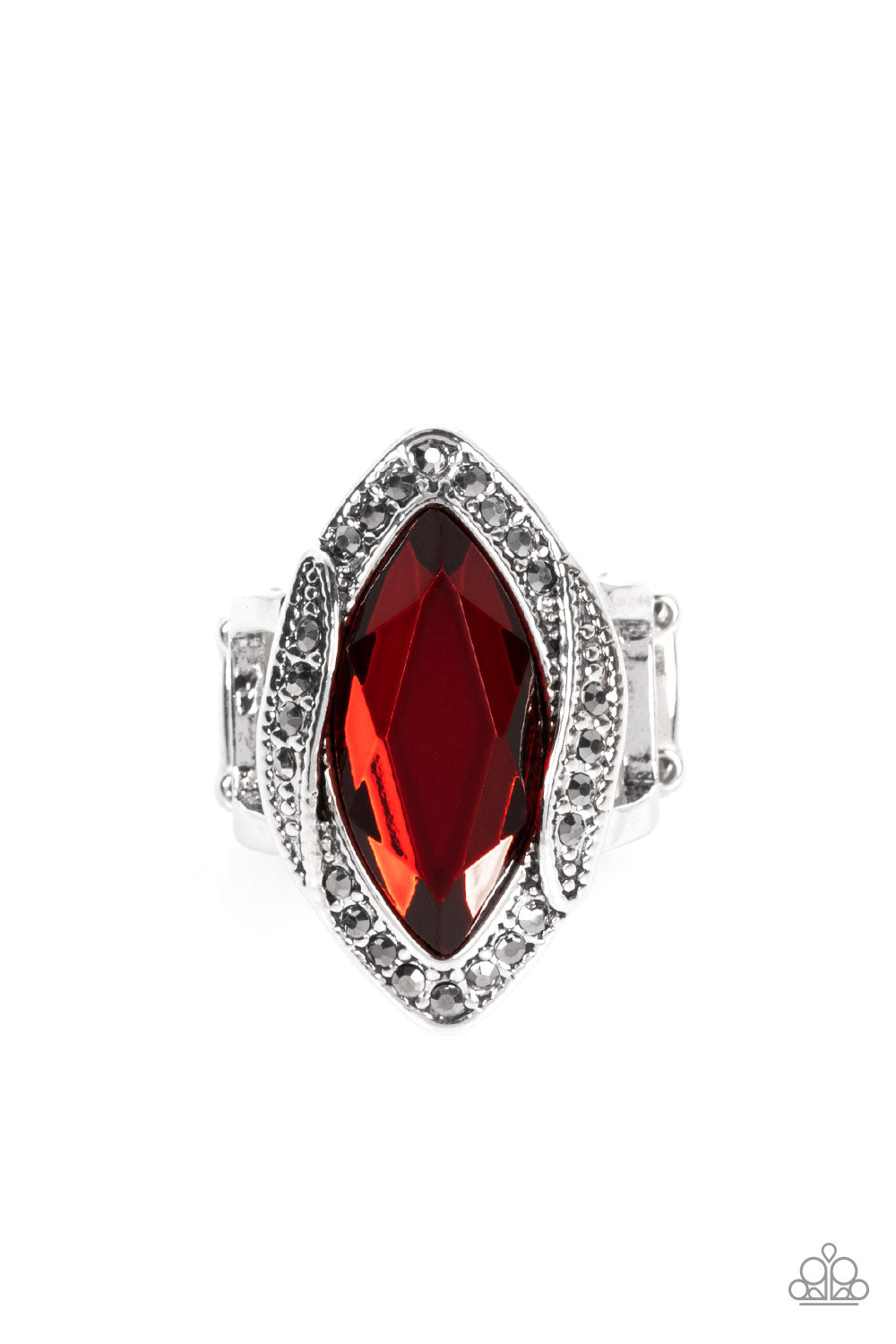 Let Me Take a REIGN Check - red - Paparazzi ring