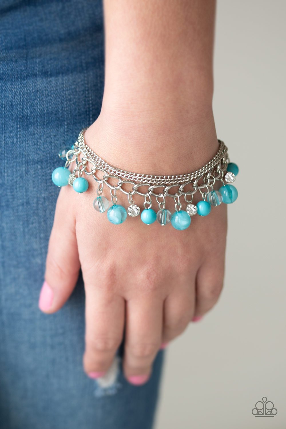 Let Me Sea - blue - Paparazzi bracelet