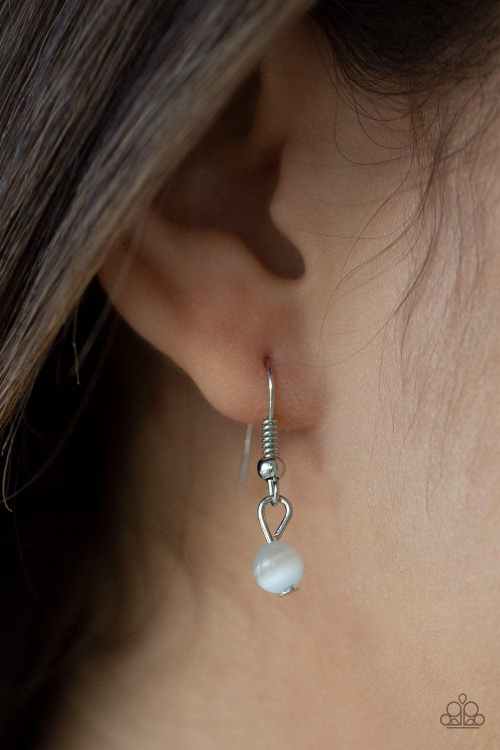 Let STEM Talk - white - Paparazzi necklace