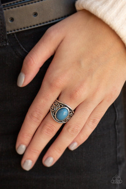 Let's Take It From the POP-blue-Paparazzi ring