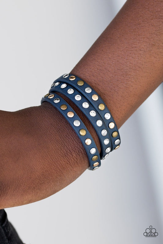 Lets Go For a Catwalk - blue - Paparazzi bracelet