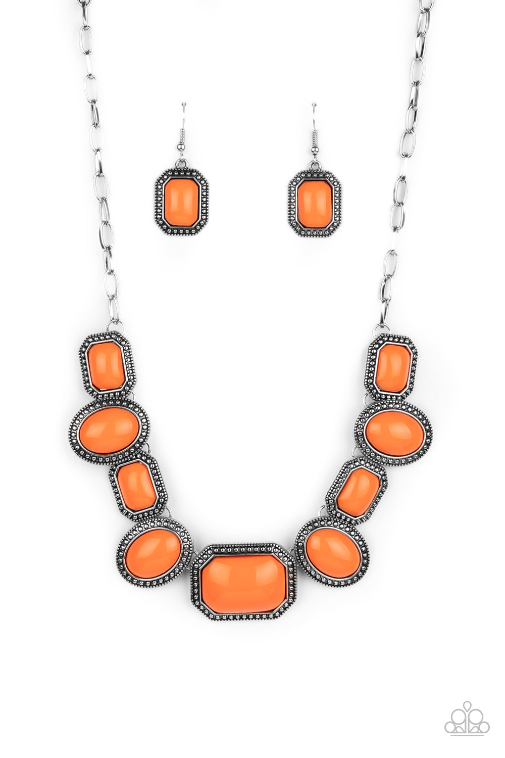Lets Get Loud - orange - Paparazzi necklace
