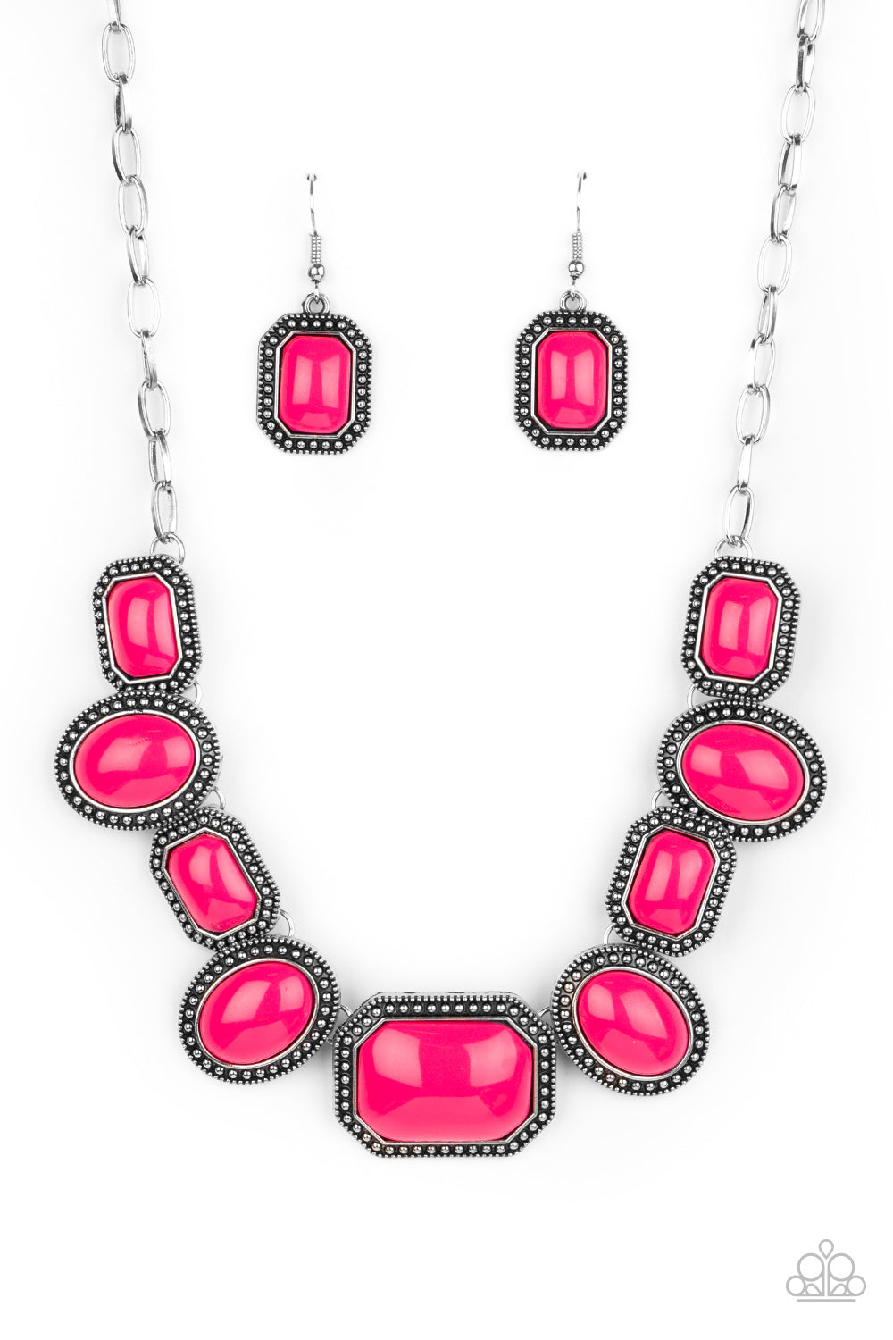 Lets Get Loud - pink - Paparazzi necklace