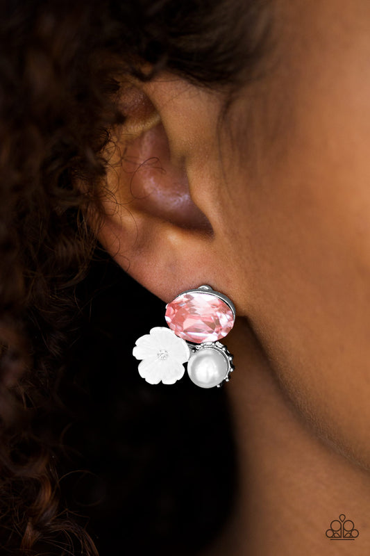 Lily Lagoon - pink - Paparazzi earrings