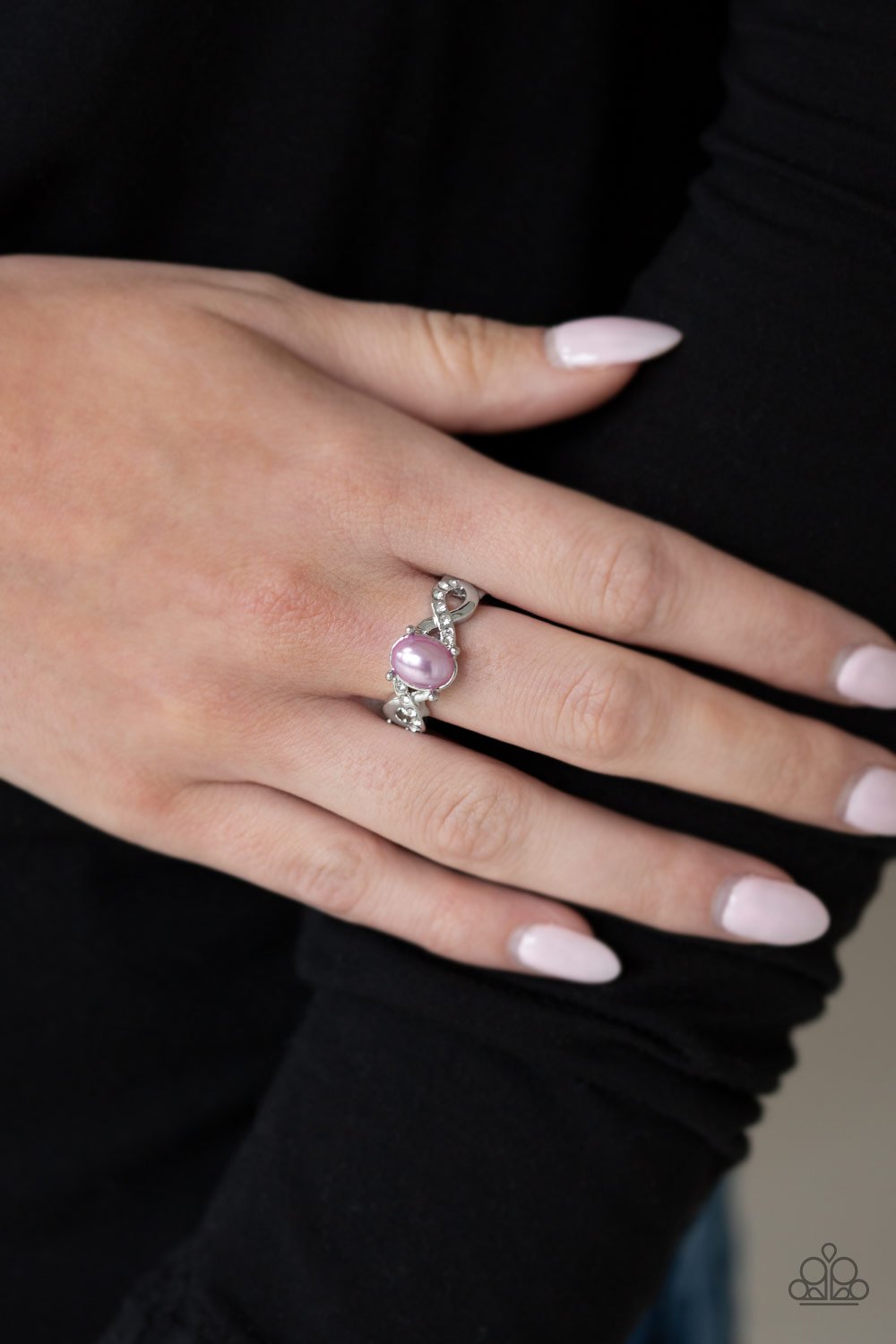 Limitless Luminosity-purple-Paparazzi ring