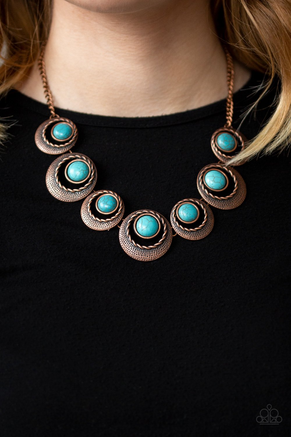 Lions, Tigers, and Bears-copper-Paparazzi necklace