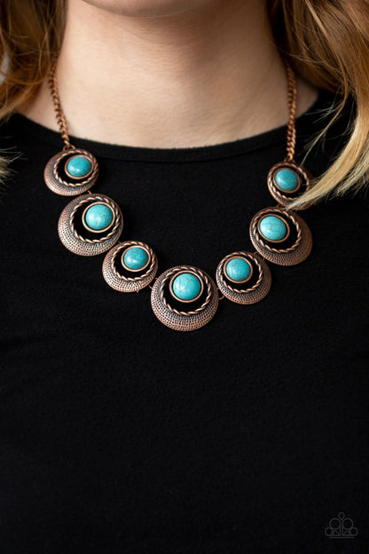 Lions, Tigers, and Bears-copper-Paparazzi necklace