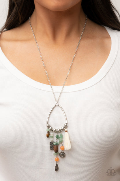 Listen to Your Soul - green - Paparazzi necklace