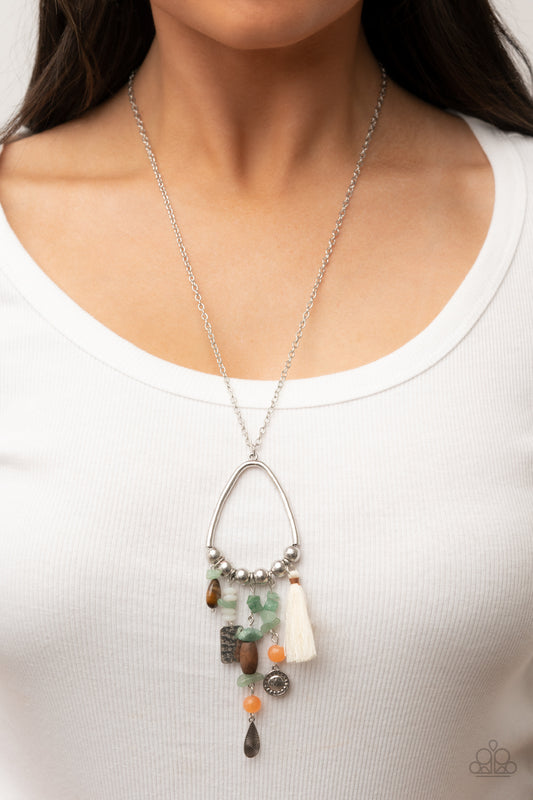 Listen to Your Soul - green - Paparazzi necklace