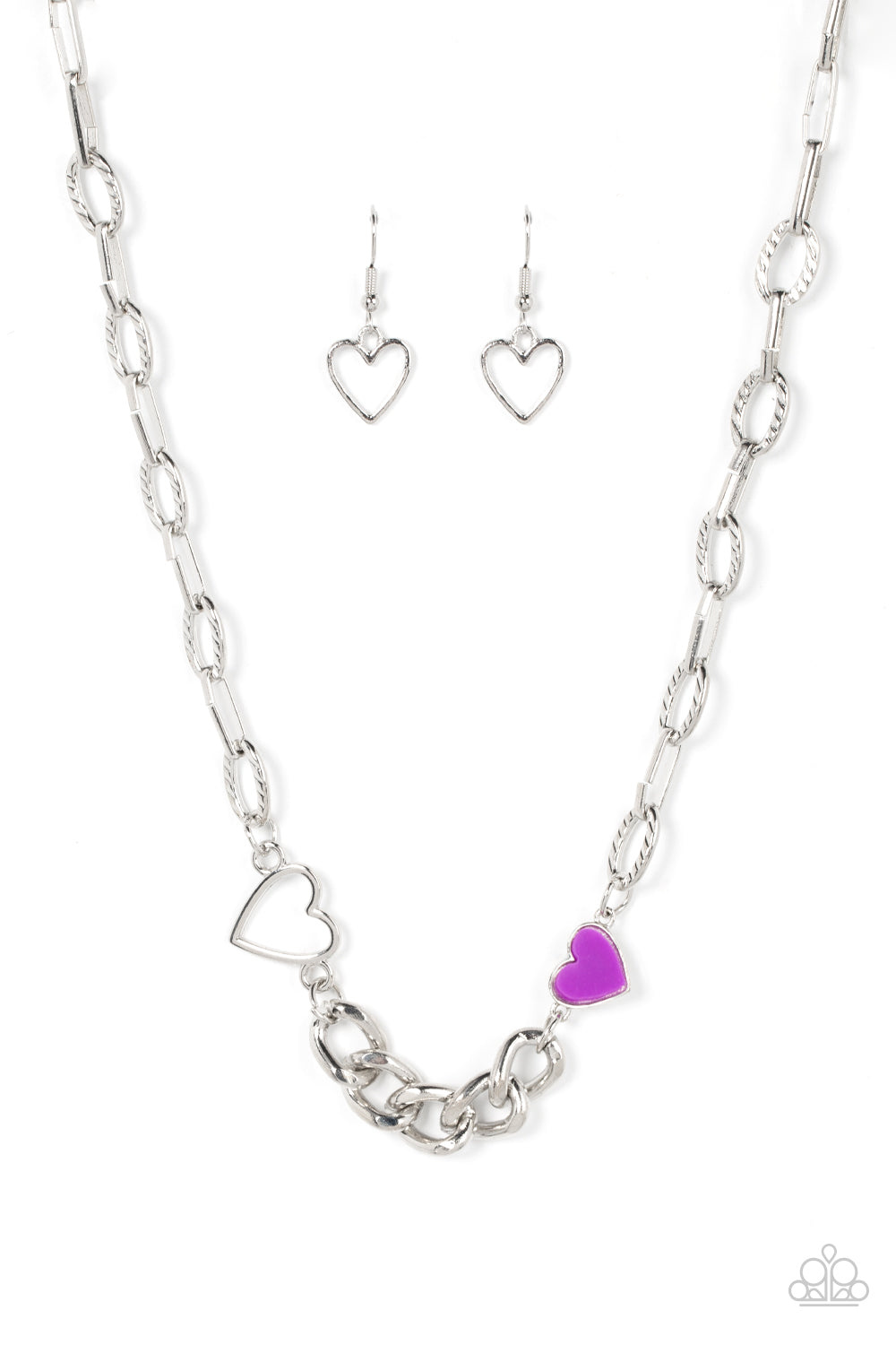 Little Charmer - purple - Paparazzi necklace