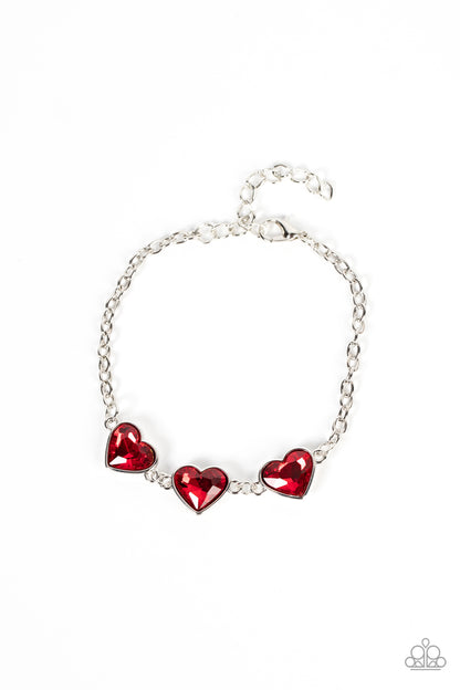 Little Heartbreaker - red - Paparazzi bracelet