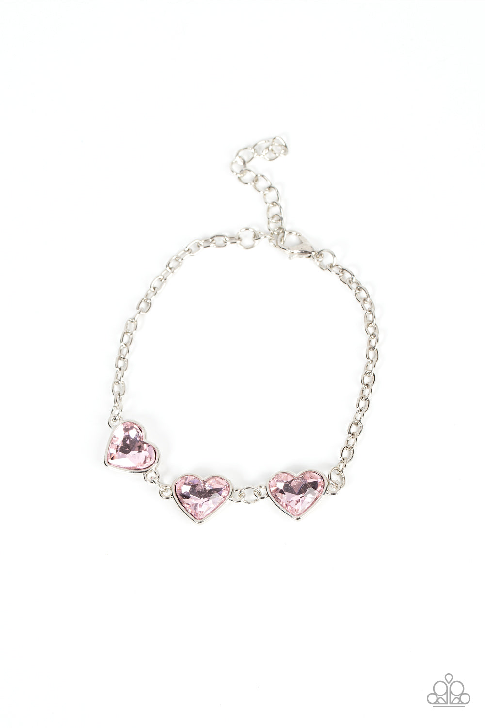 Little Heartbreaker - pink - Paparazzi bracelet