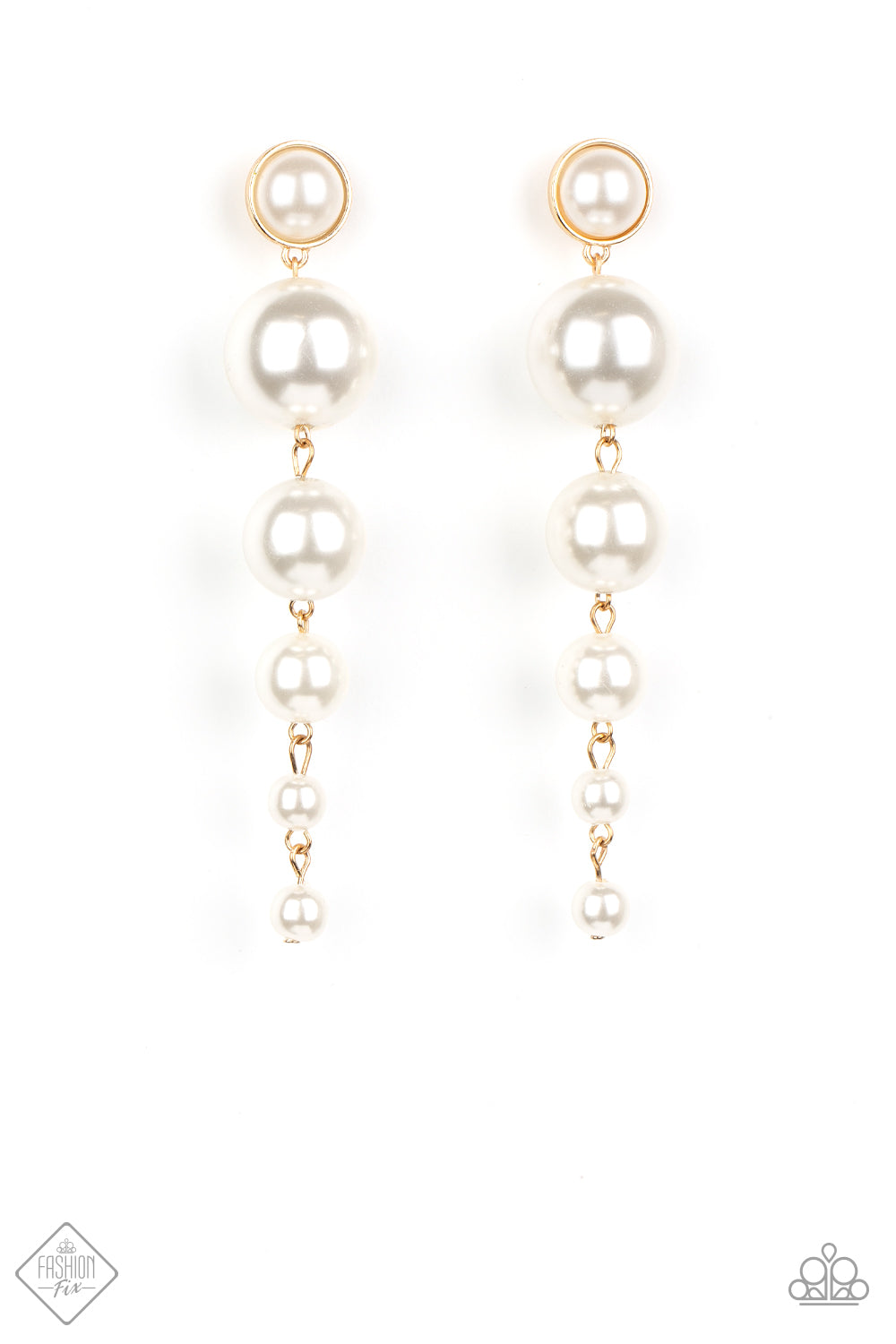 Living a WEALTHY Lifestyle - gold - Paparazzi earrings