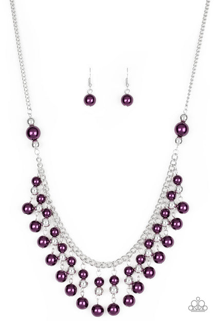 Location, Location, Location - purple - Paparazzi necklace