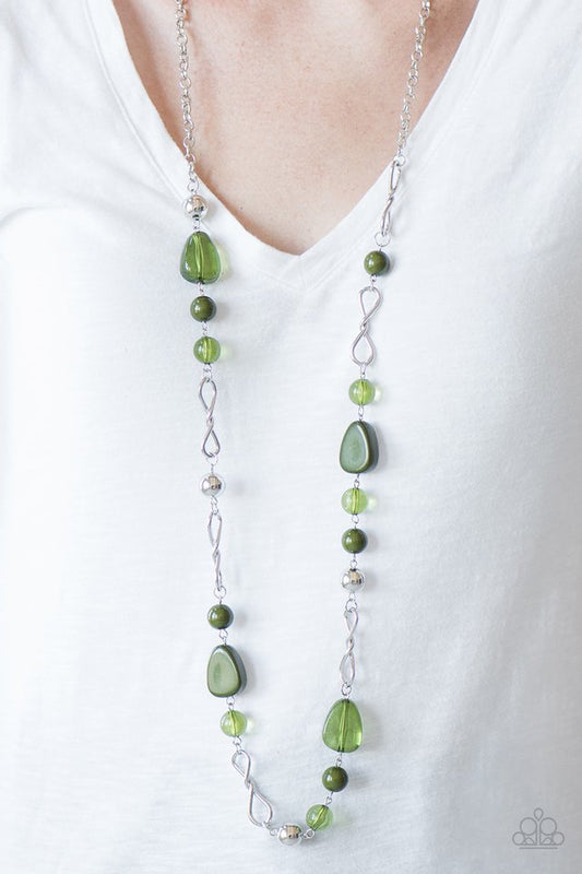 Lost Safari - Green - Paparazzi necklace