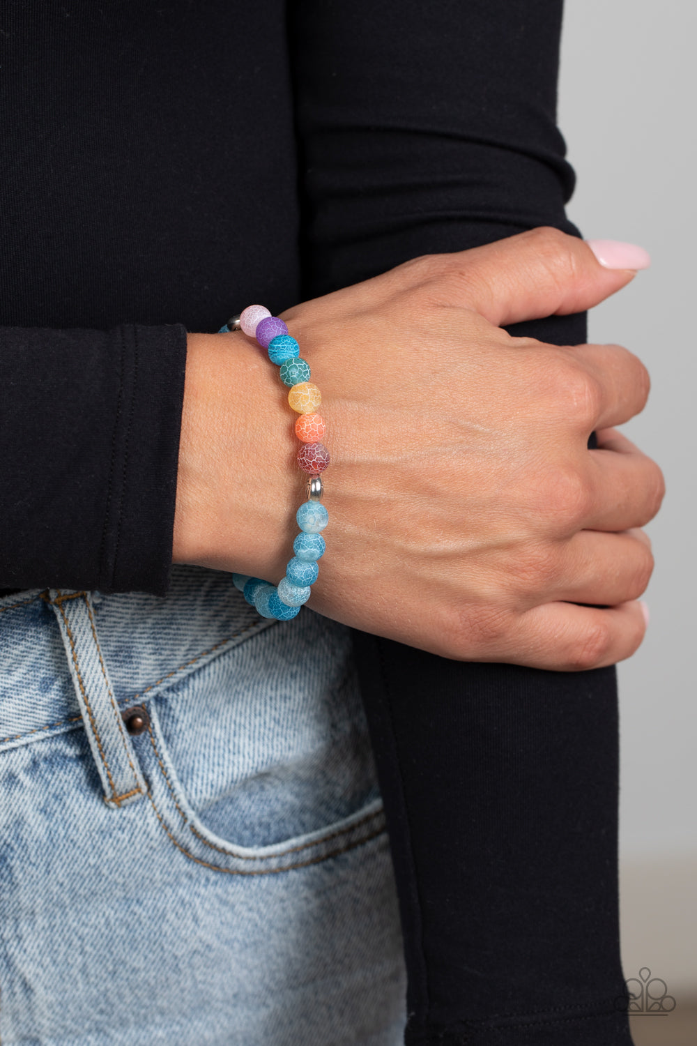 Lotus Chakra - blue - Paparazzi bracelet