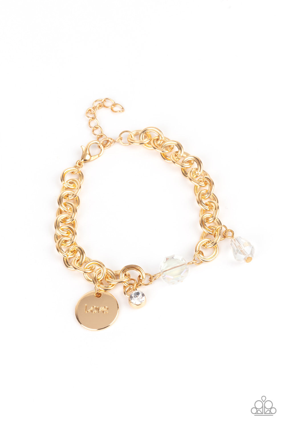 Lovable Luster - gold - Paparazzi bracelet