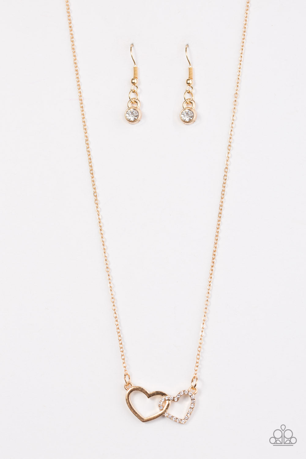 Love Alert - Gold - Paparazzi necklace