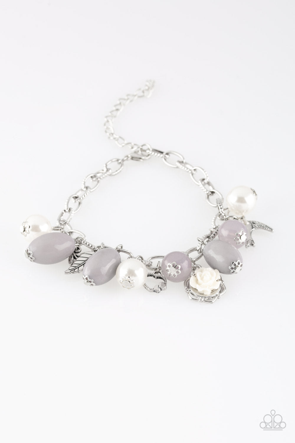 Love Doves - silver - Paparazzi bracelet