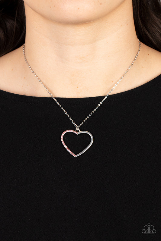 Love to Sparkle - pink - Paparazzi necklace