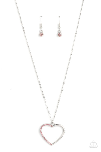 Love to Sparkle - pink - Paparazzi necklace