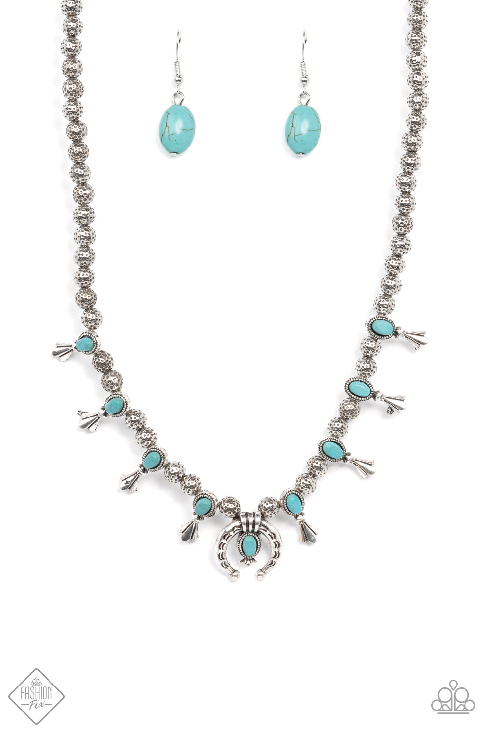 Luck Of The West - blue - Paparazzi necklace