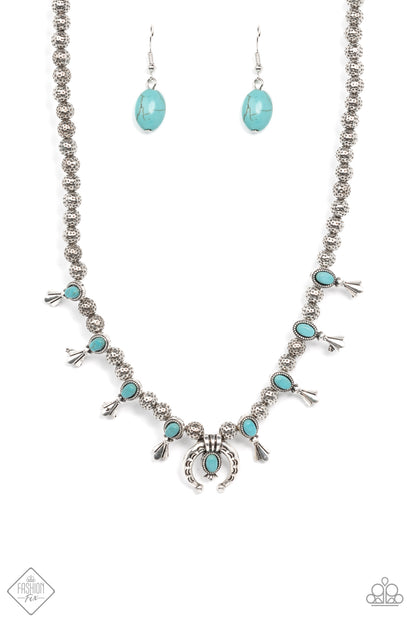 Luck Of The West - blue - Paparazzi necklace