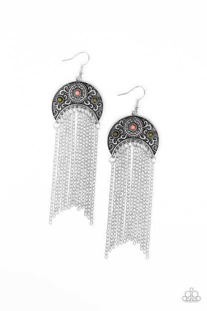 Lunar Melody - multi - Paparazzi earrings