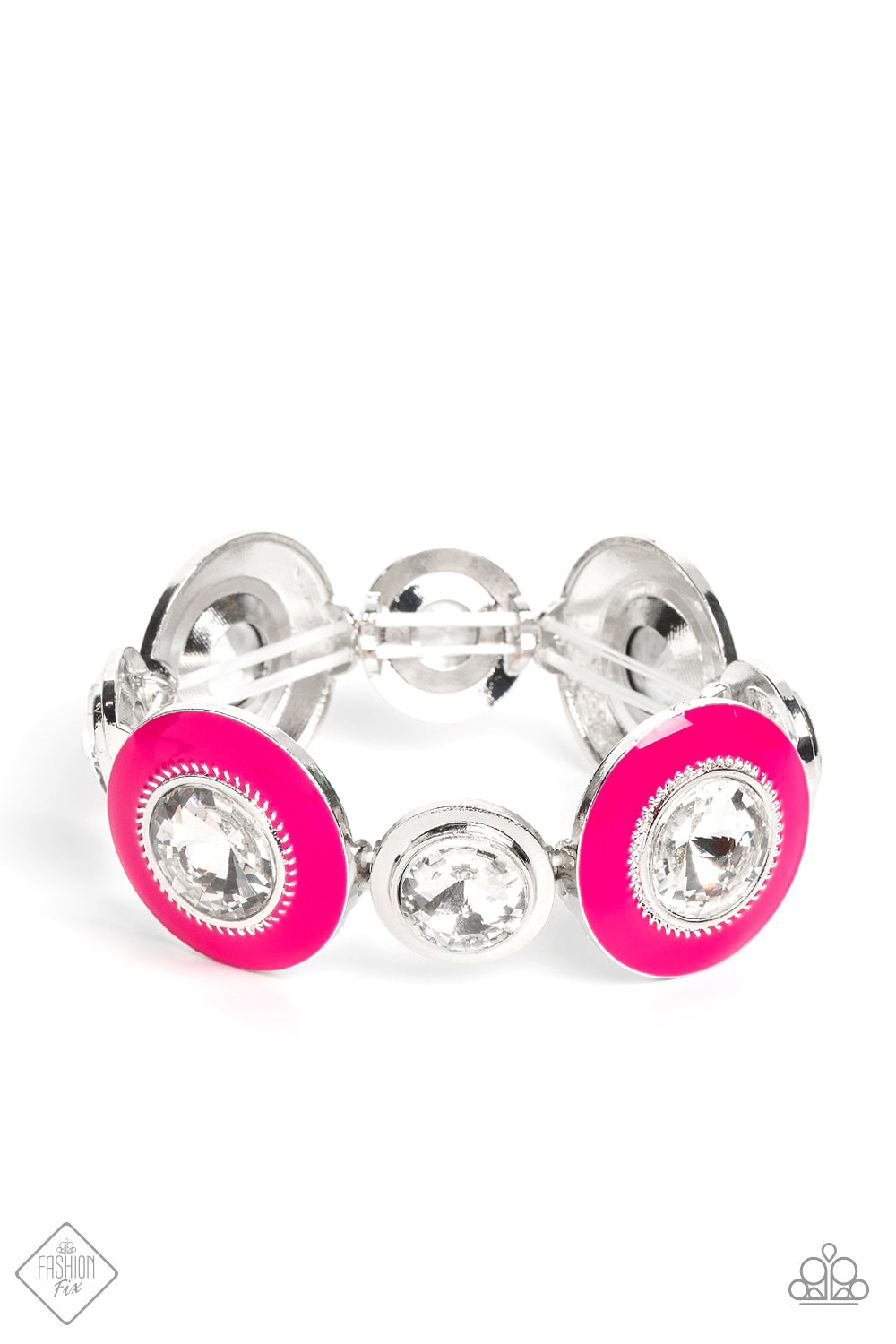 Lustrous Lass Pink Paparazzi Bracelet Jewelryblingthing