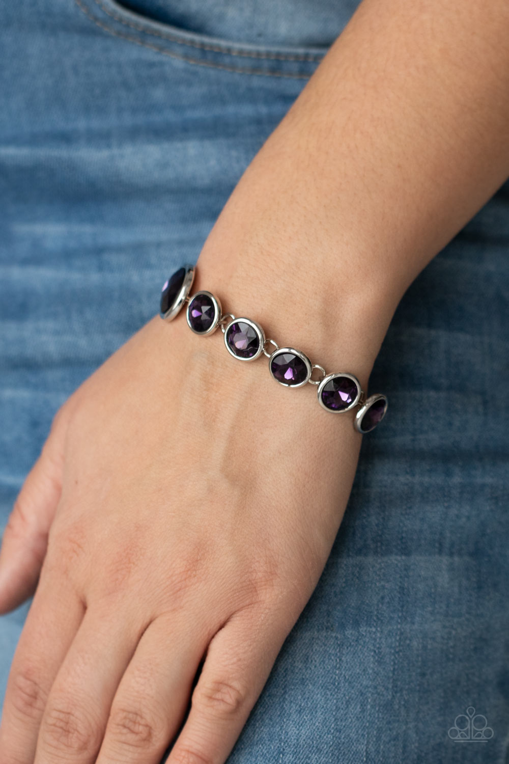 Lustrous Luminosity - purple - Paparazzi bracelet