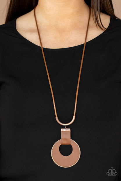 Luxe Crush - copper - Paparazzi necklace