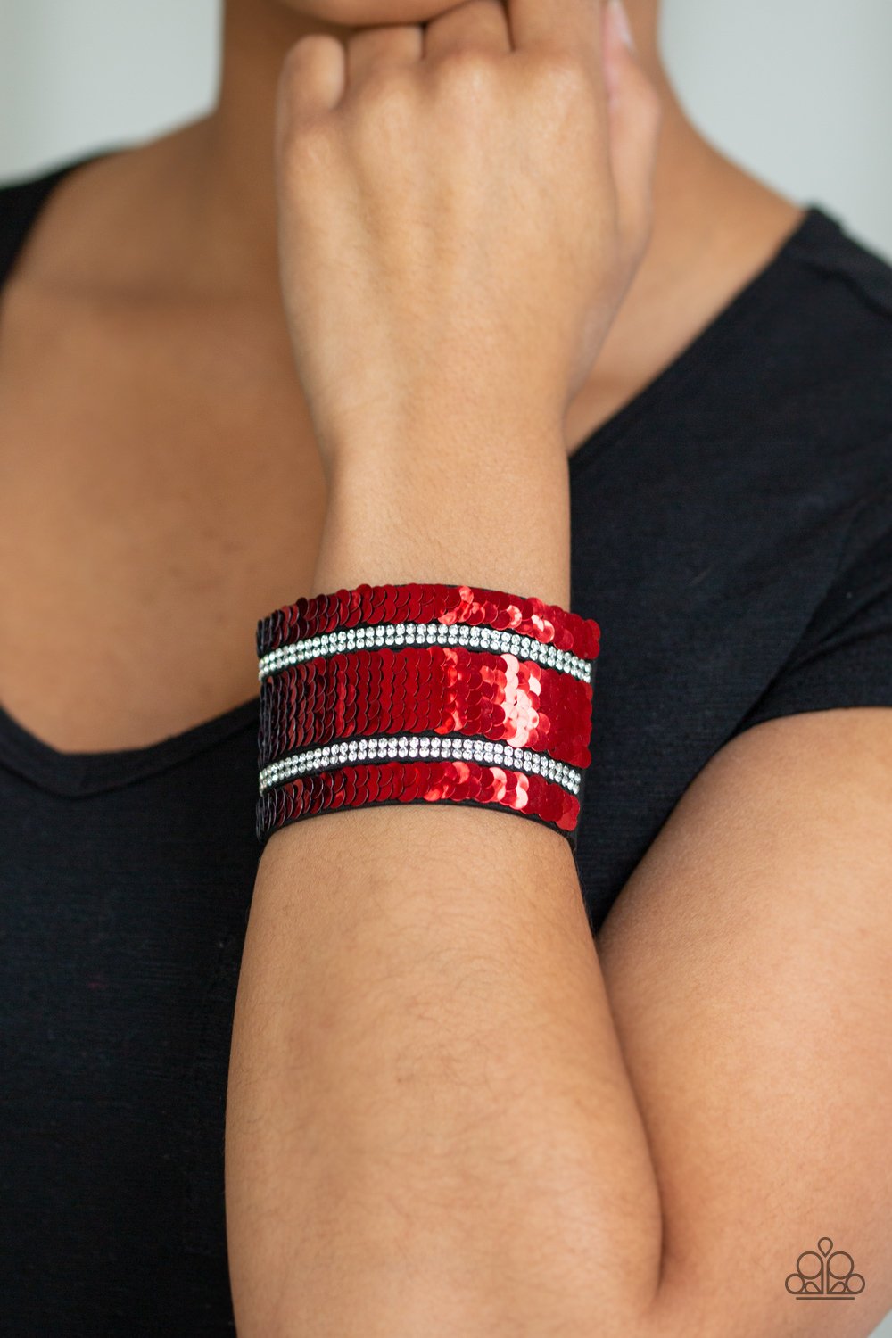 MERMAID Service-red-Paparazzi bracelet