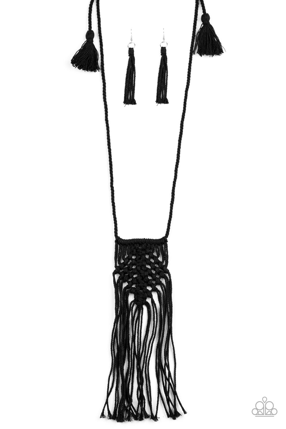 Macrame necklace paparazzi Clearance
