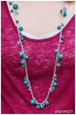 Madame Bovary - blue - Paparazzi necklace