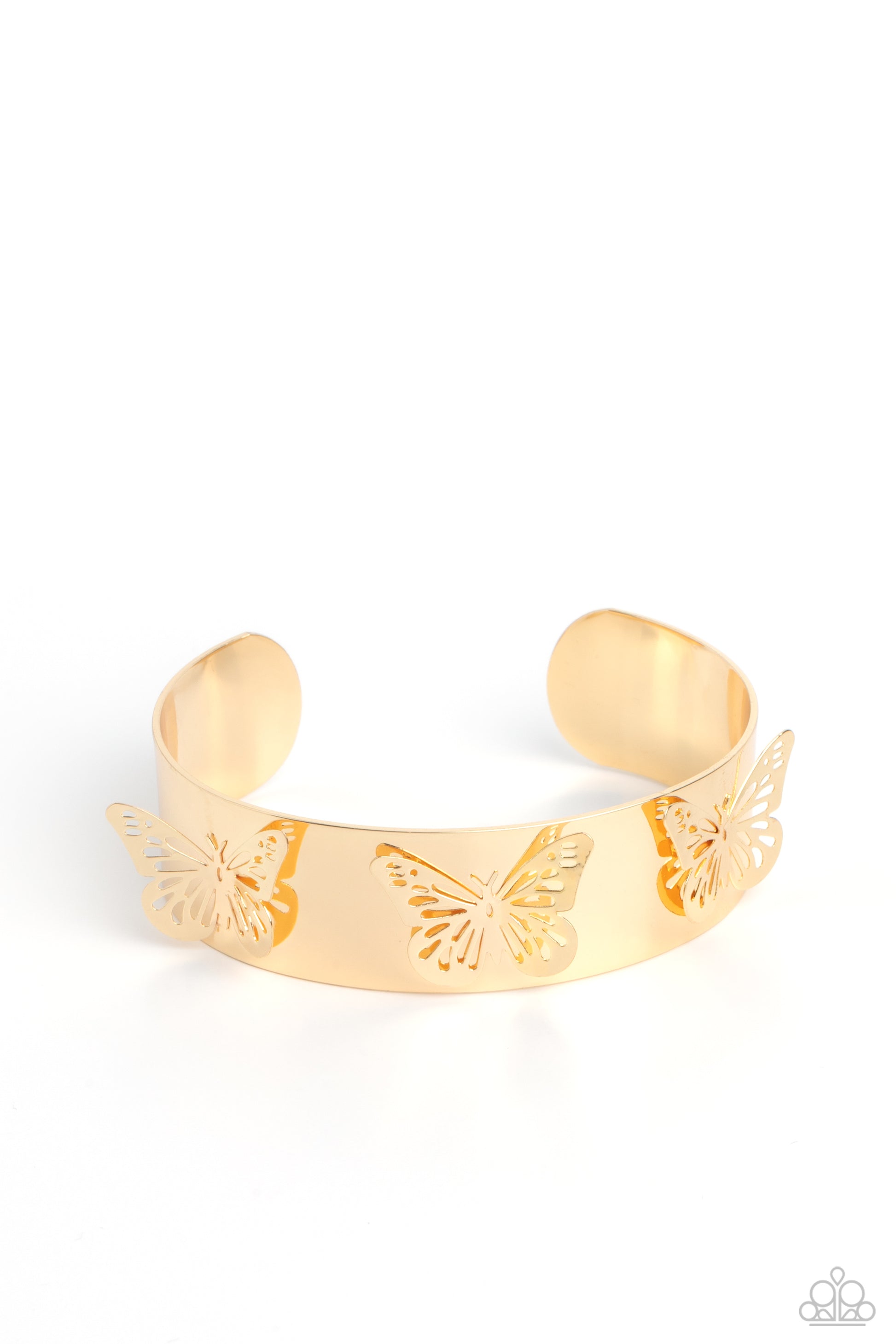 Magical Mariposas - gold - Paparazzi bracelet