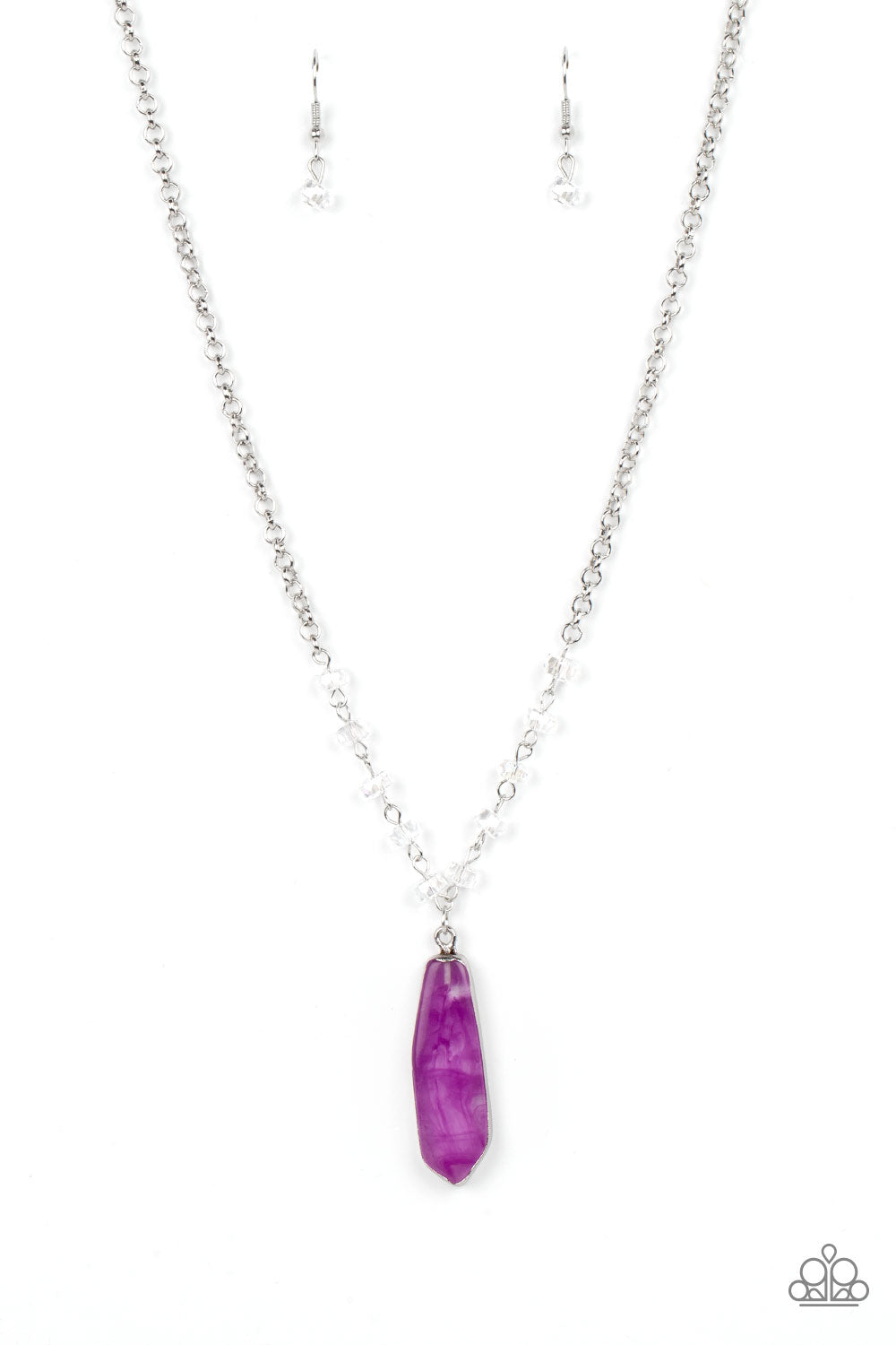 Magical Remedy - purple - Paparazzi necklace